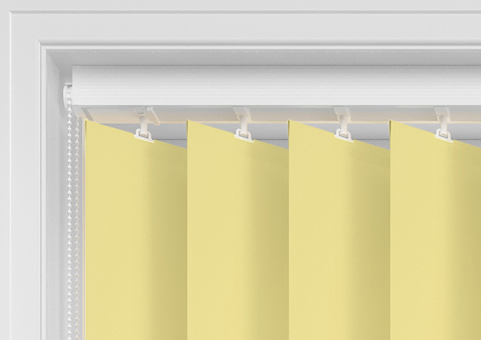 Trinity (Blackout), Daffodil Yellow - Vertical Blind - Image 11